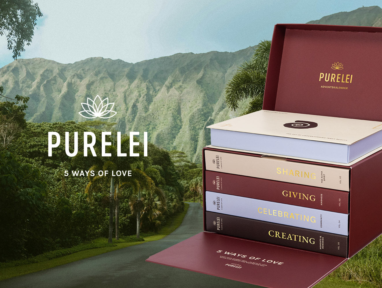 Acquista in prevendita il Calendario dell'Avvento PURELEI e vinci un viaggio alle Hawaii