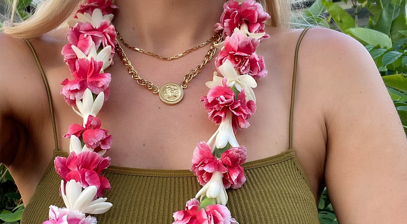 Leis Garland Clover Leaf Necklace Hawaiian Flower Fancy Dress For Beach  Weddings And Parties Perfect Gift DH87333 From Summerxixi, $0.34 |  DHgate.Com