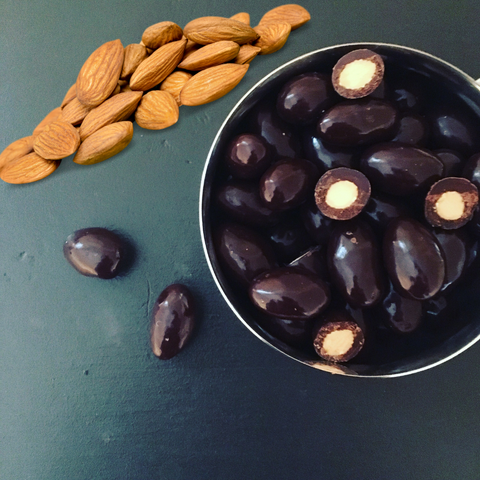 Buy Almonds with dark chocolate online in the UK