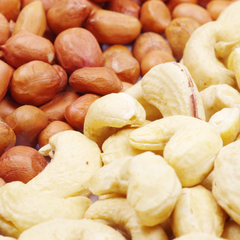 Cashewnüsse vs. Erdnüsse im Vereinigten Königreich