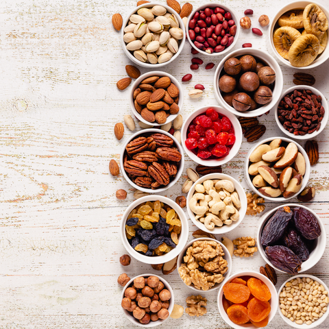 Buy nuts and dried fruits online in the UK