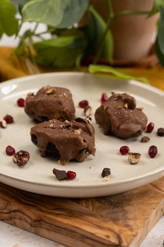 Homemade chocolate chip cookies featuring our best chocolate with nuts pieces