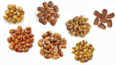 A delicious mix of caramelised nuts available at Nuts Pick.