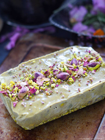 Raw Pistachio Cake