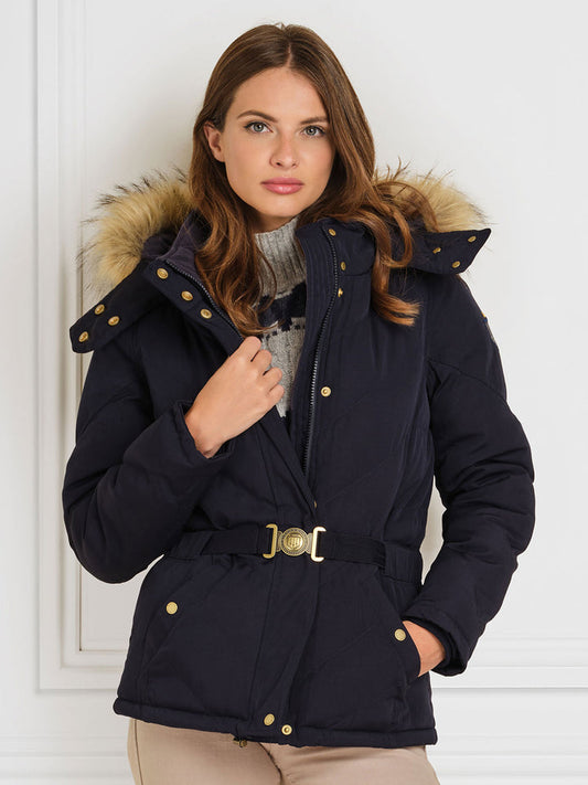 The Charlotte Women's Padded Gilet - Navy – GILES & BELLA