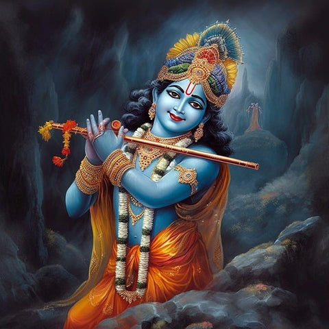 Shri Krishna Dwadash Nama Stotram in Sanskrit