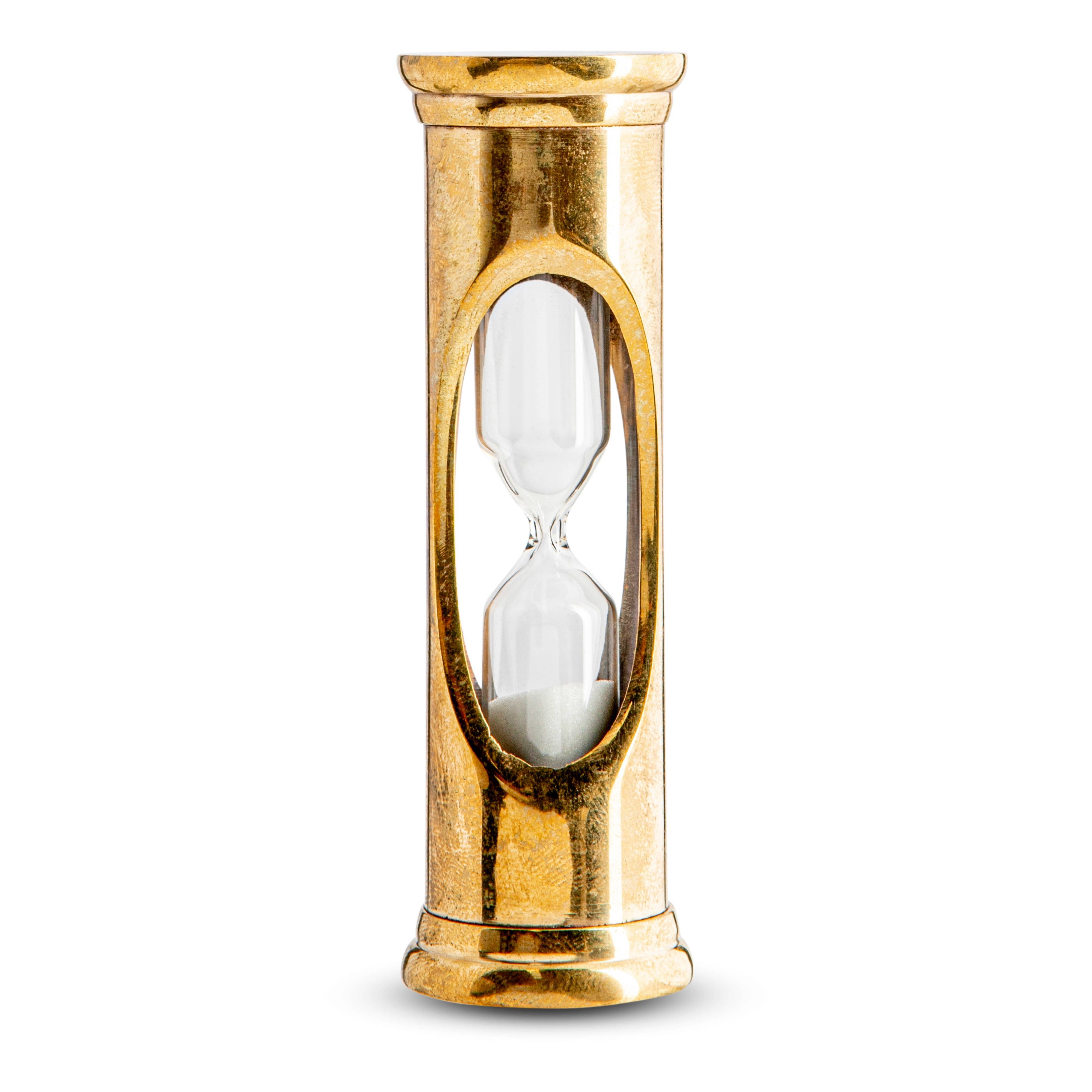 Authentic Models - Brass 3 Minute Sandglass