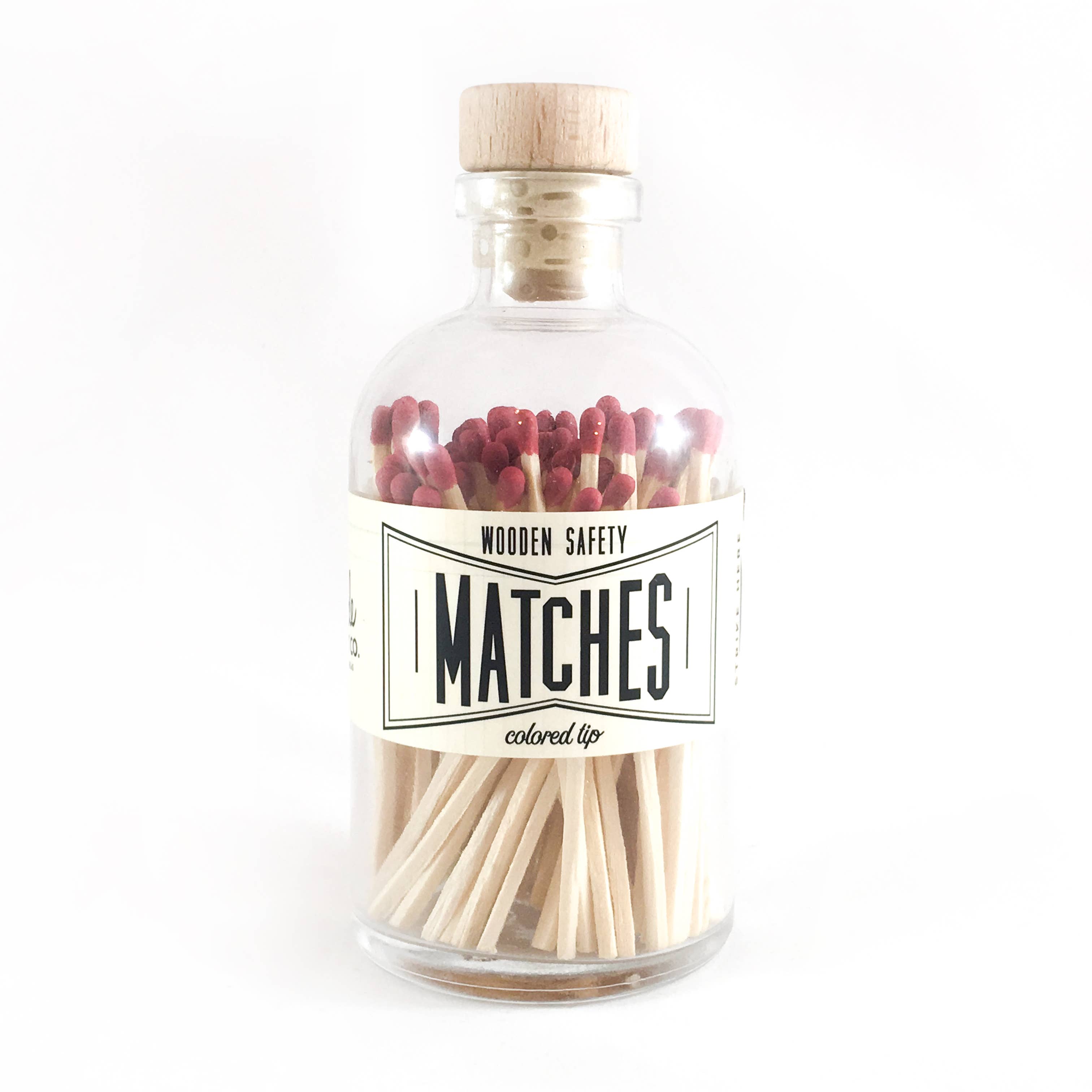 Made Market Co. - Vintage Apothecary Matches - 26 color options
