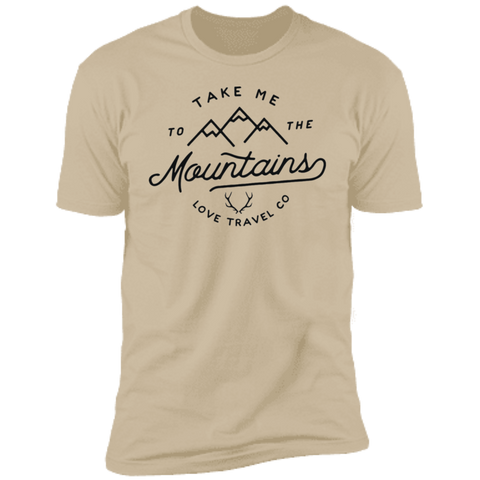 Take me to the Mountain (Unisex) Premium Short Sleeve T-Shirt