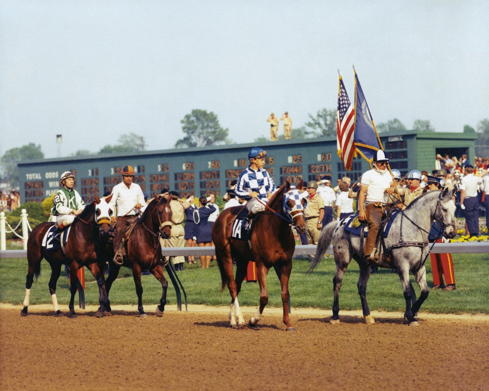 Secretariat Kentucky Derby Post Parade The Tony Leonard Collection