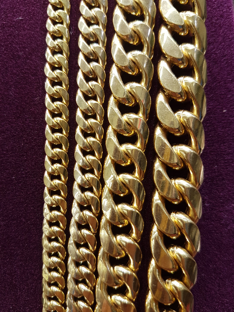 cuban link chain box lock