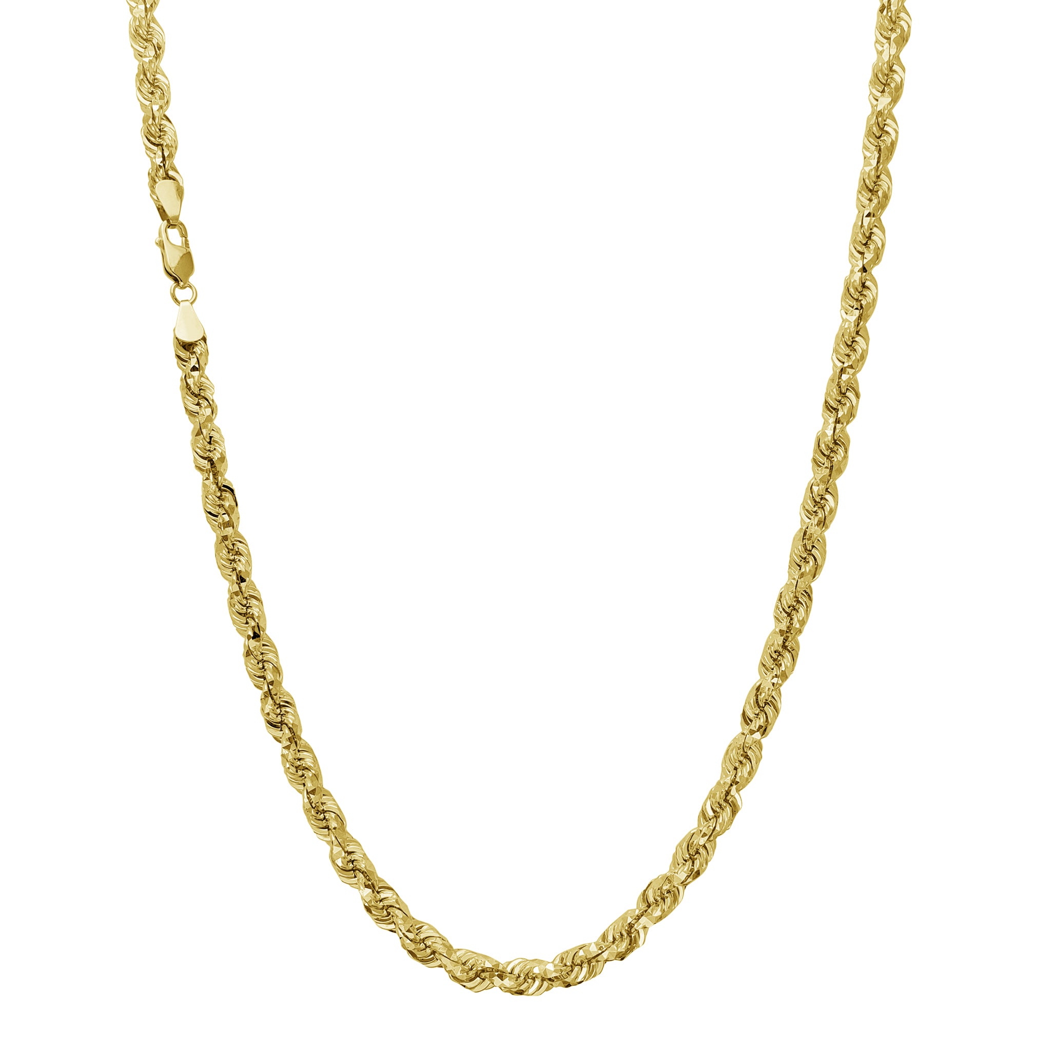 Heavy Solid Rope Chain (14K)