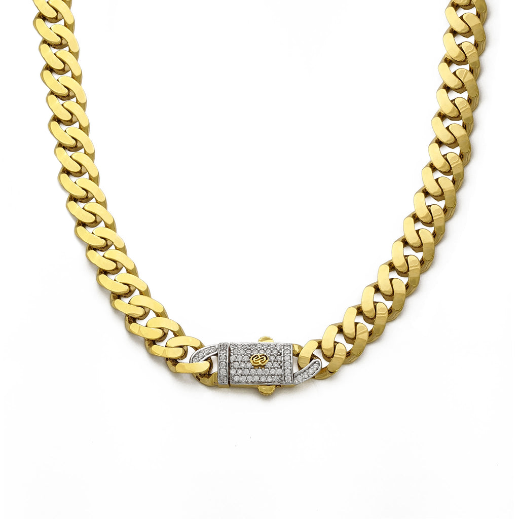 Monaco Lightweight Cuban Chain 14k Popular Jewelry
