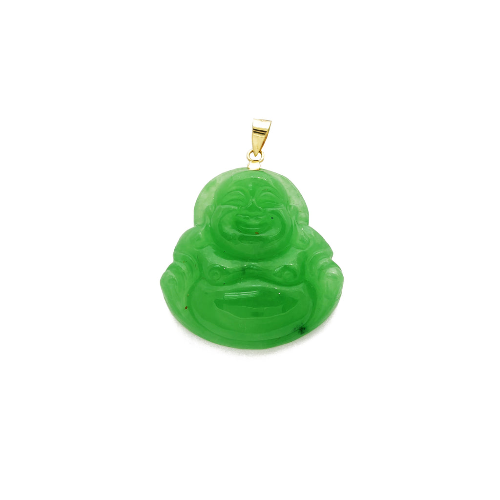 Jade Buddha Pendant (14K) – Popular Jewelry