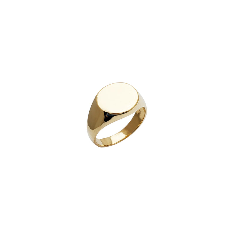 新しいコレクション 14k signet ring ポピュラージュエリー