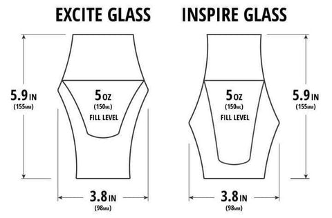 KRUVE EQ Glasses &PROPEL Espresso Glasses Tasting Cup Enhance Sensory  Experience Enhanced Aroma Balanced Flavour Dishwasher