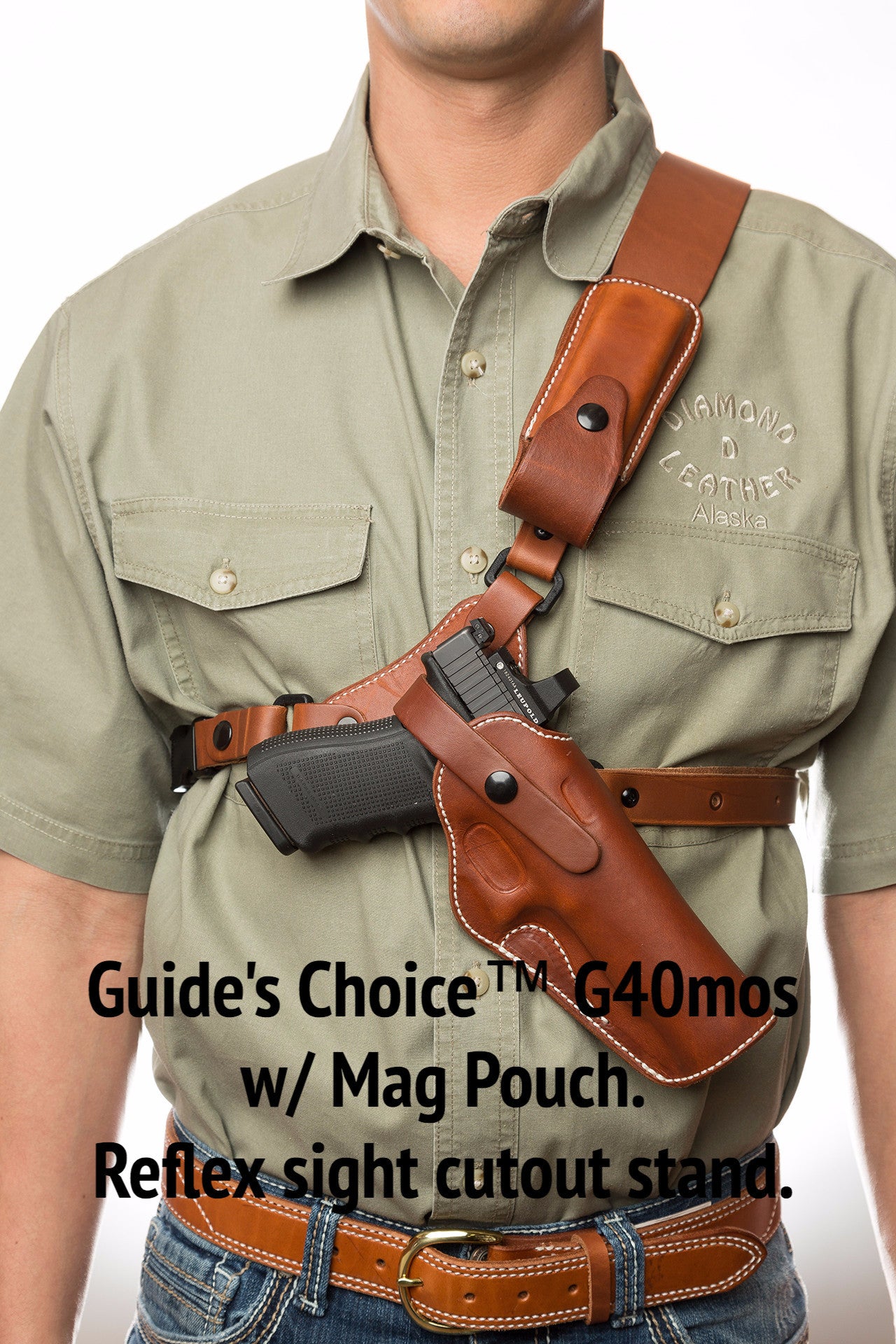 Open carry glock 19 holster for hiking and other outdoor activity