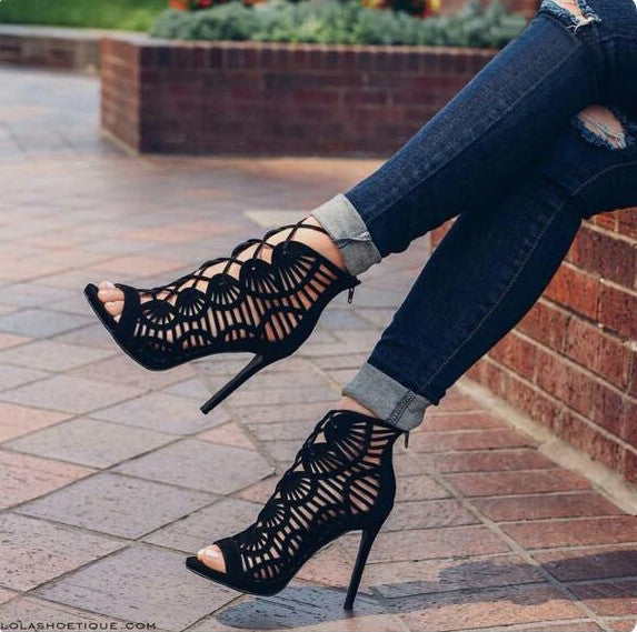 fashionable high heels