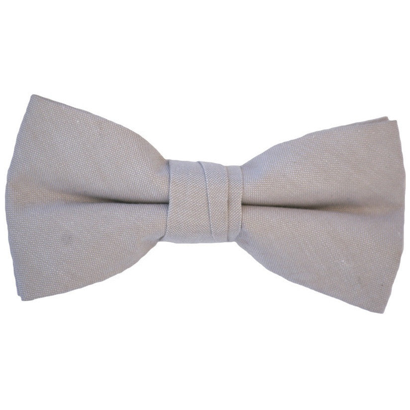 Tan Linen Bow Tie – Born To Love Clothing