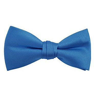 Toddler's Pre Tied Adjustable Bow Tie Solid Linen, Cotton, Polyester ...
