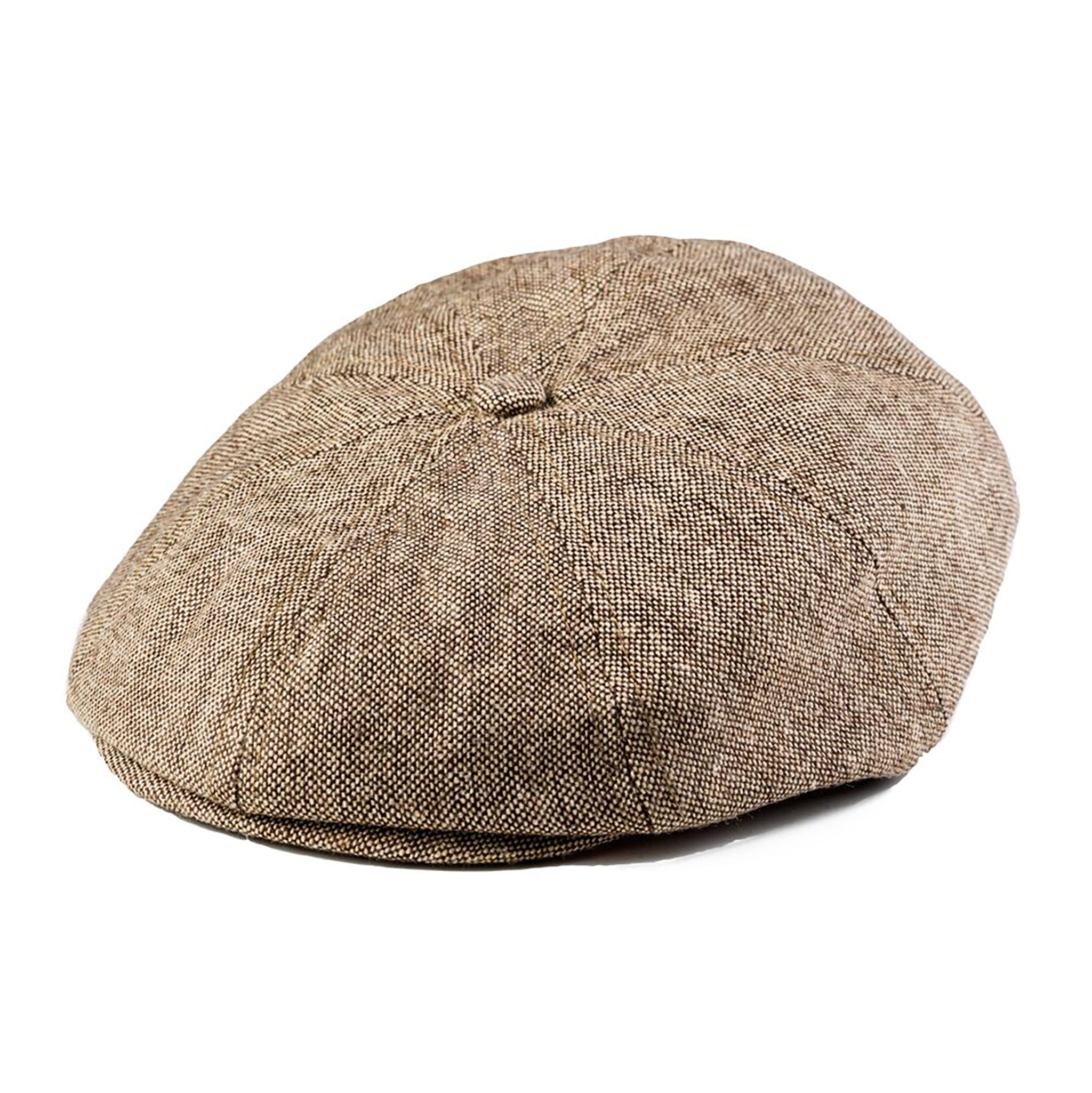 Boy's Hat Tan and Brown Newsboy Cap – Born To Love Clothing