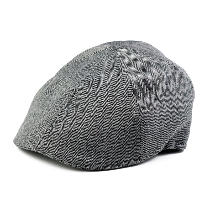 Grey Herringbone Ivy Cap – Born To Love Clothing