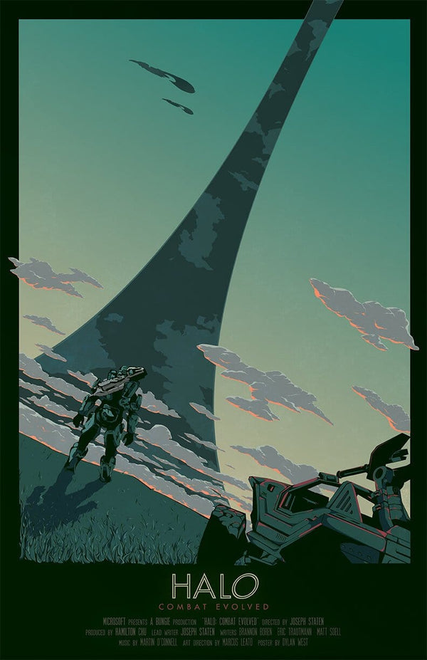 halo combat evolved poster