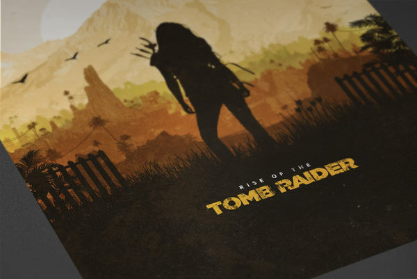 rise of the tomb raider posters