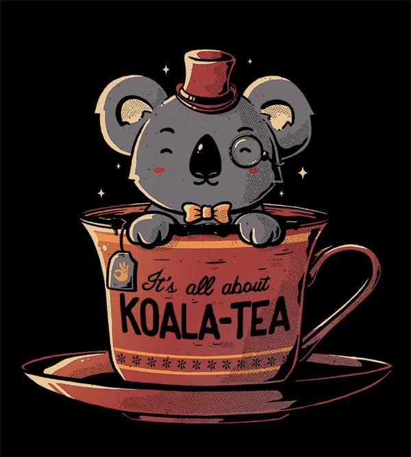 Koala tea time