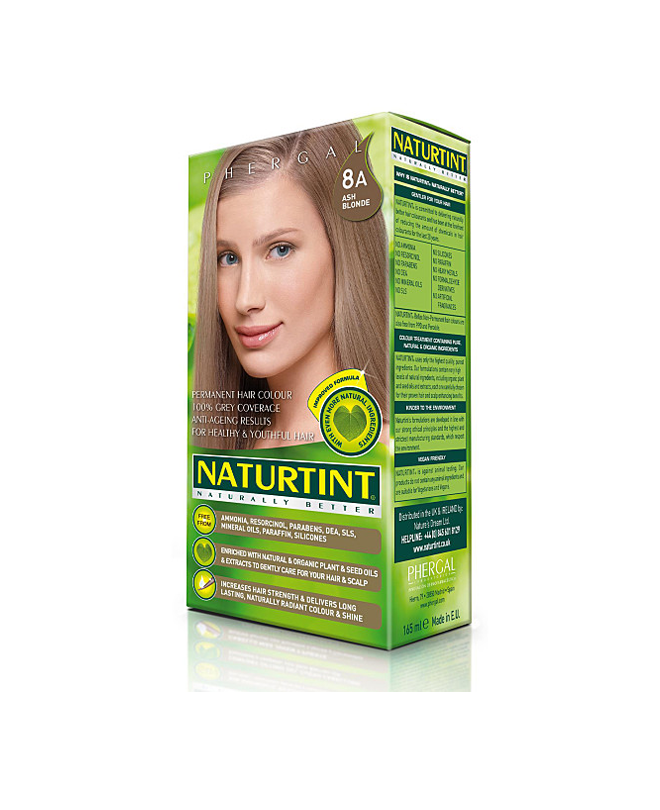 Naturtint Ammonia Free Hair Color 8a Ash Blonde Shoppurebeauty
