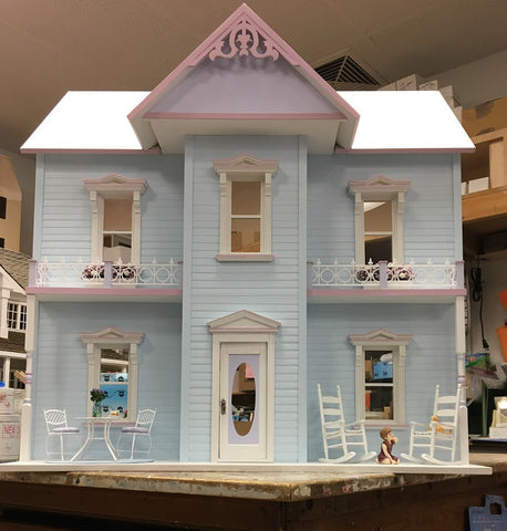 assembled dollhouse