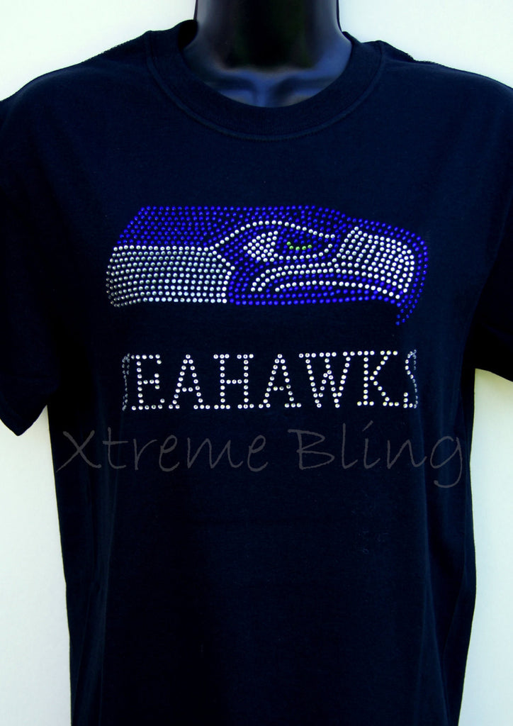 seahawks bling shirt