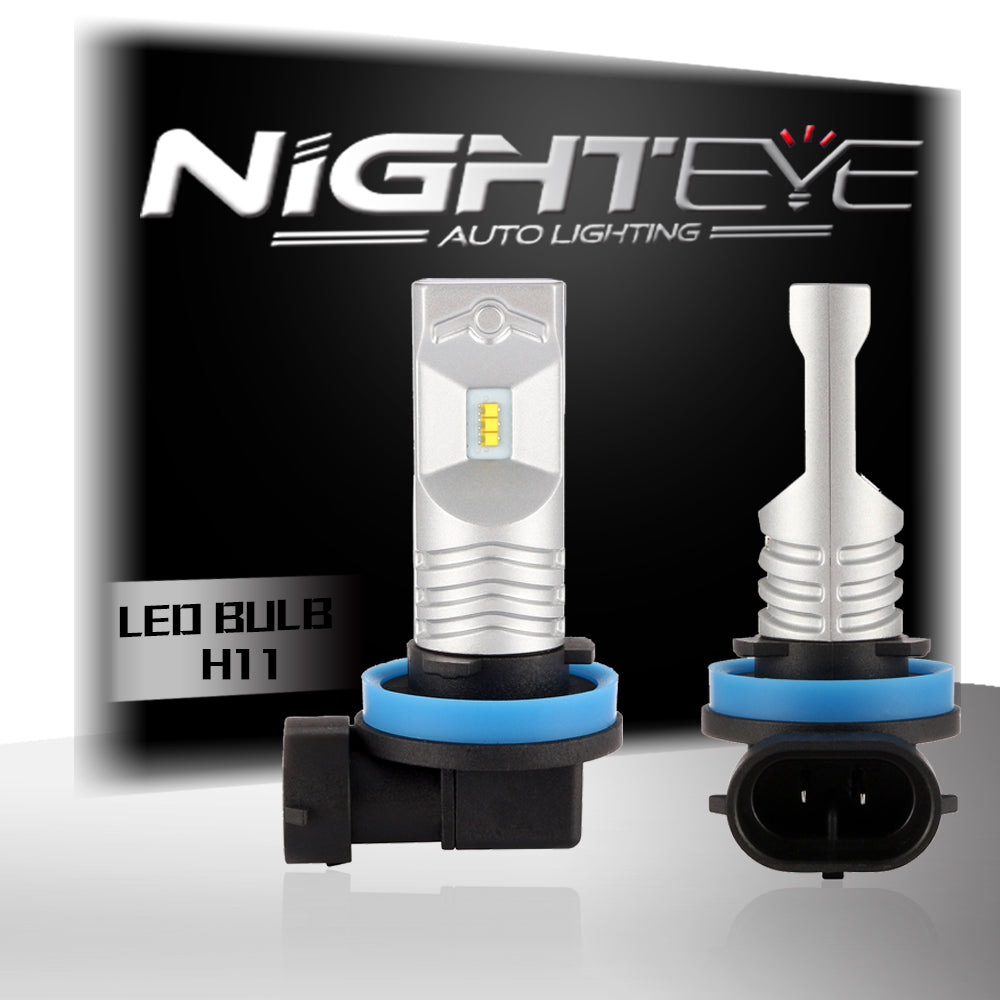 NIGHTEYE H11 CREE LED 800LM Fog Light Car Bulbs Daytime Headlight Kit White