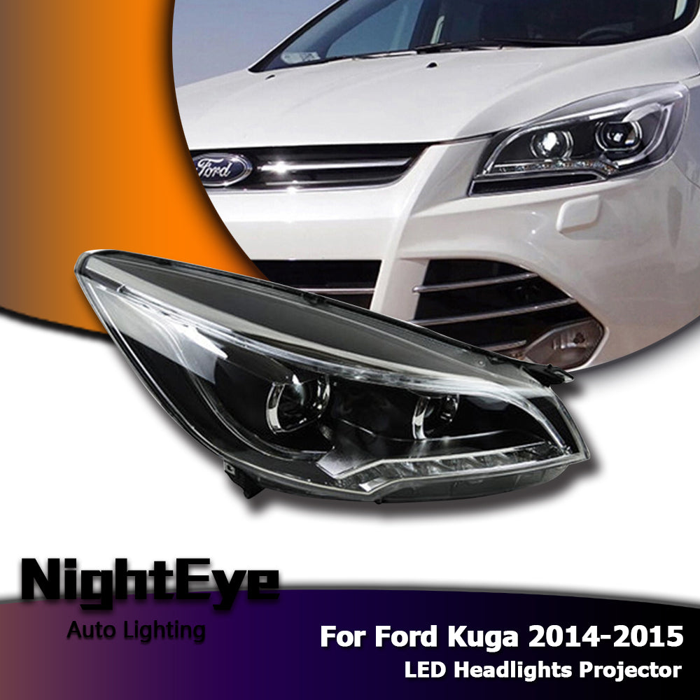 NightEye Ford Kuga Headlights 2014 2015 Escape LED Headlight