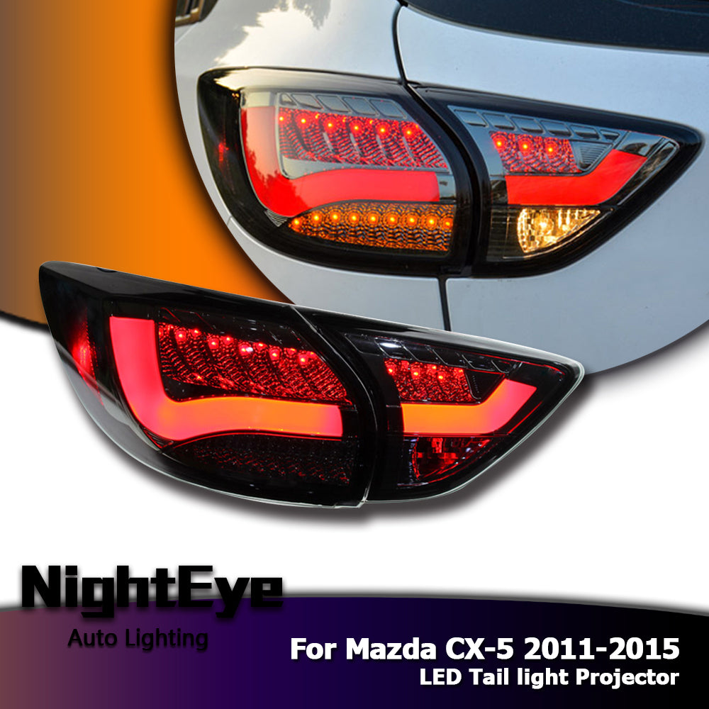NightEye One-Stop Shopping Styling for Mazda CX-5 Tail Lights Taiwan Sonar Mazda CX-5 LED Tail Light Rear Lamp DRL+Brake+Park+Signal
