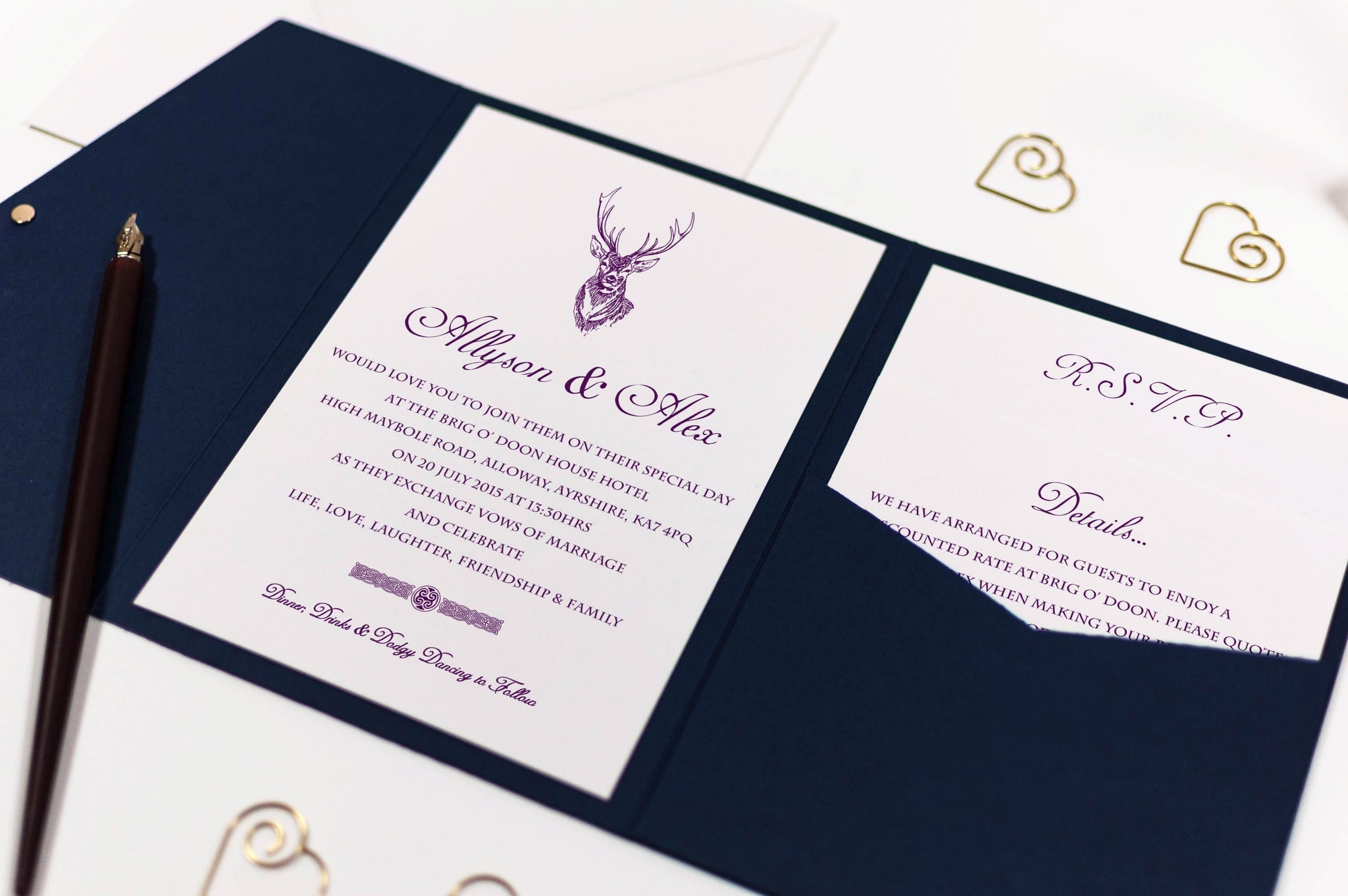 Luxury Wedding Invitations By Com Bossa Uk Letterpress Specialists