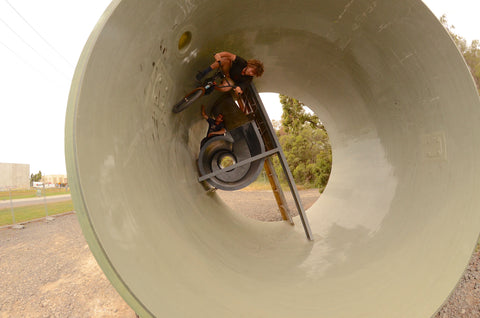 full pipe setup - bmx carve 