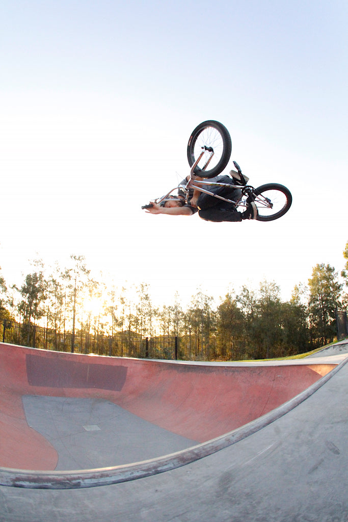 Tristan Rey - Bmx table at new Epping Bowl