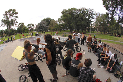 FITROY SKATEPARK BMX MELBOURNE 