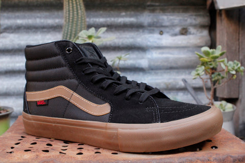 VANS THRASHER SK8 HI SHOES BLK GUM