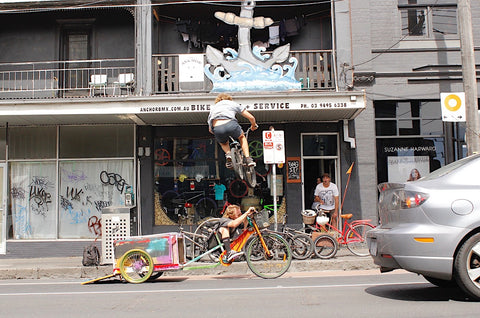 anchor bmx - cargo bike ramp stuntage