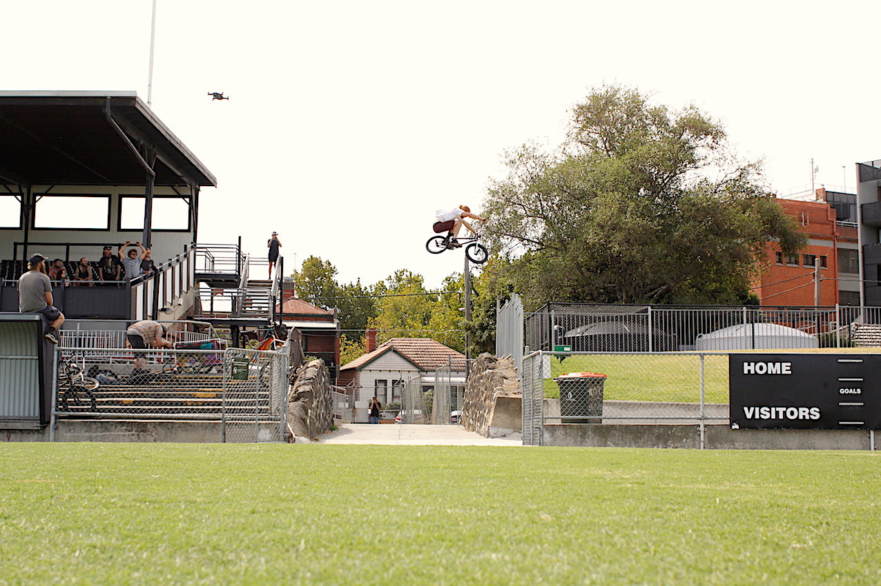 Beechy wild Bmx Gap at Collingwood Stadium - Anchor Bmx