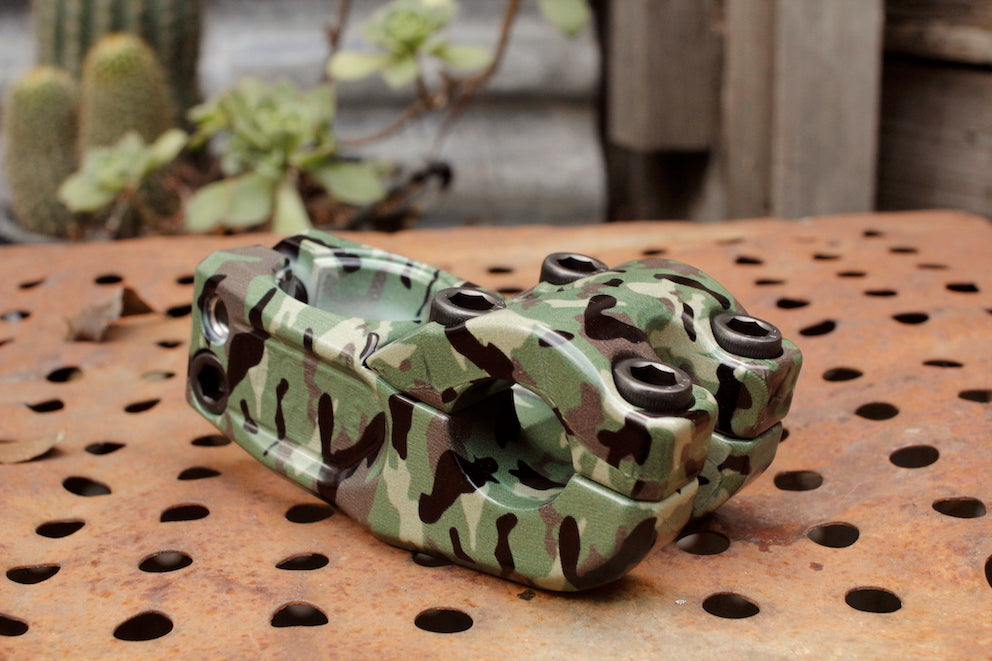 camo bmx stem