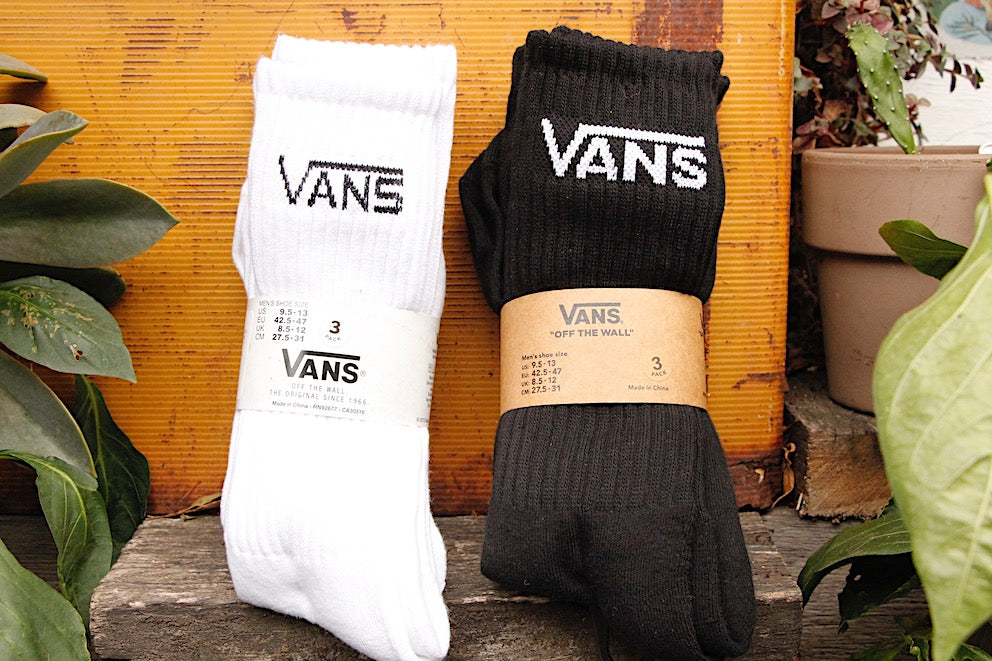 classic crew socks vans