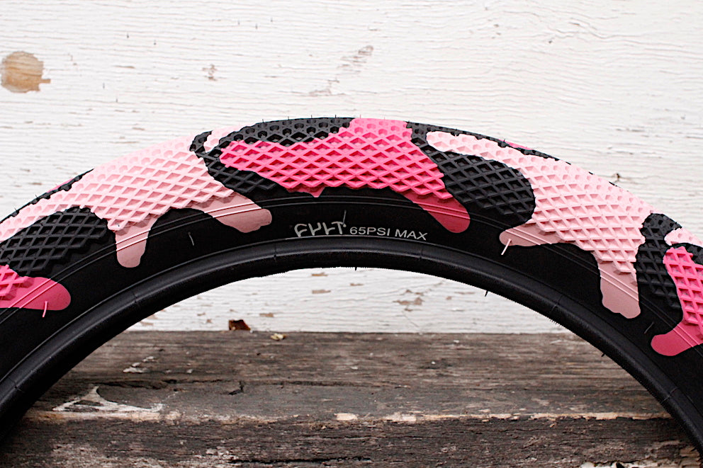 pink camo bmx tires