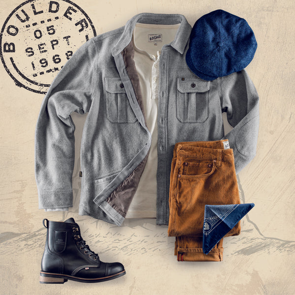 The Boulder Shirt: A Style Guide – &SONS
