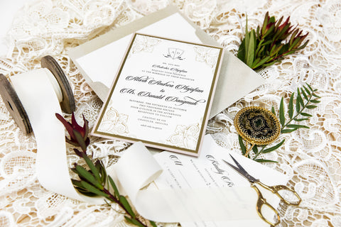 romantic wedding invitations