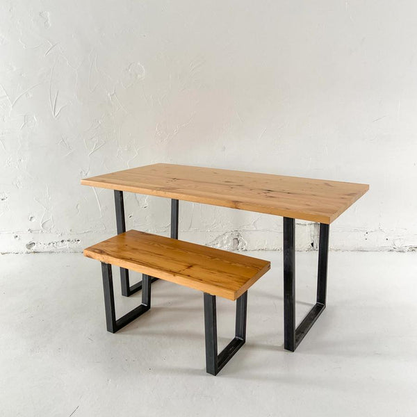 Woodward Throwbacks Timber Table and Bench