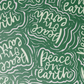 Peace on Earth Wrap Sheet