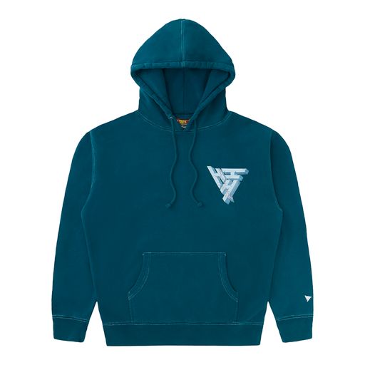 Image of DRAGON BALL Z TRUNK SLICE LOGO HOODIE (VINTAGE BLUE)